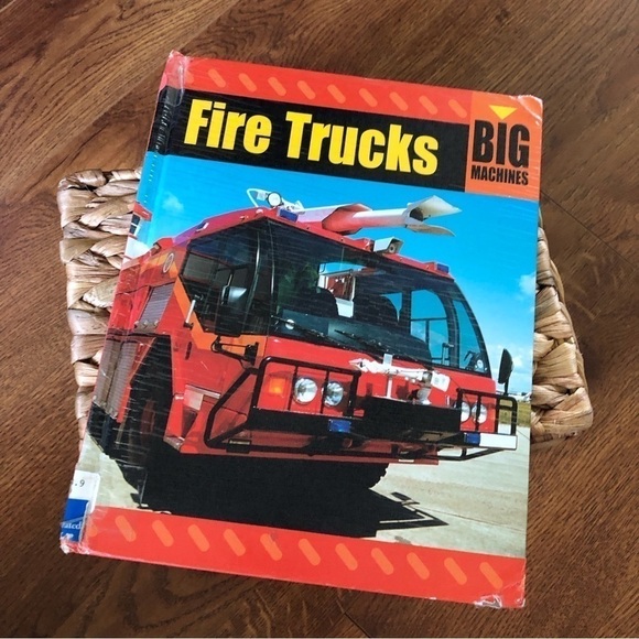 Fire Trucks, Big Machines, hardback book - Picture 1 of 4